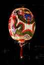 White chinese dragon lantern