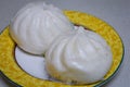 White Chinese Steamed Buns