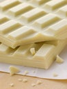 White Chocolate Royalty Free Stock Photo