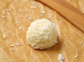 White Chocolate and Coconut Truffle Royalty Free Stock Photo