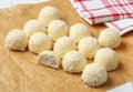 White Chocolate and Coconut Truffles