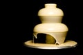 White Chocolate Fountain Royalty Free Stock Photo