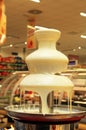 White Chocolate Fountain Royalty Free Stock Photo