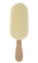 White chocolate icelolly