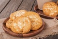 White Chocolate Macadamia Nut Cookies Royalty Free Stock Photo