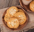 White Chocolate Macadamia Nut Cookies Royalty Free Stock Photo