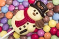 White Chocolate Snowman