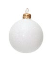 White Christmas Ball, Isolated