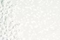 White christmas decorations snowflakes on white wooden painted background Royalty Free Stock Photo