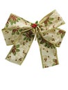 White christmas gift ribbon Royalty Free Stock Photo