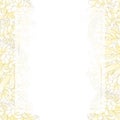 White Chrysanthemum, Kiku Japanese Flower Banner Card. Vector Illustration