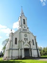 White church, Lithuania Royalty Free Stock Photo