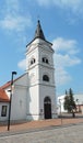 White church, Lithuania Royalty Free Stock Photo