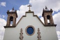 White church in Mexico Royalty Free Stock Photo
