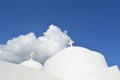 White church in Sifnos island, Greece Royalty Free Stock Photo