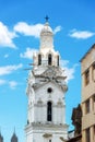 White Church Spire Royalty Free Stock Photo