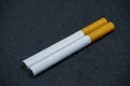 White cigarettes Royalty Free Stock Photo