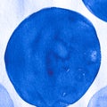 BlueCircle Pattern. Decorative Splash Element Royalty Free Stock Photo