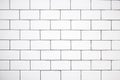 A background of white tile similar to a brick,