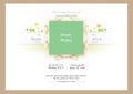 White Classic Wedding Invitation