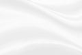 White clean folded curved fabric texture for elegant design background design