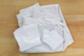 White clean underwear panties, socks, Jogger pants trousers on w Royalty Free Stock Photo