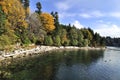 White Cliff Beach in the late fall