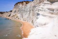 White Cliff and Blue Water at Scala dei Turchi