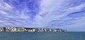 White cliffs of England in Dover, UK Royalty Free Stock Photo