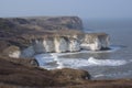 White Cliffs at Flamborough Head, North Sea