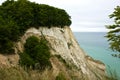 The White Cliffs of Moen in Denmark Royalty Free Stock Photo