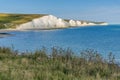 White cliffs Seven Sisters East Sussex, English Coastline