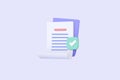 White clipboard task management todo check list, efficient work on project plan, fast progress, level up concept, assignment and