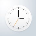 White clock