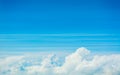 white cloud and blue sky background image