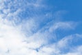 White cloud blue sky Royalty Free Stock Photo