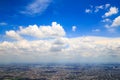 White cloud blusky Royalty Free Stock Photo