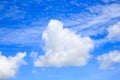 White cloud blusky Royalty Free Stock Photo