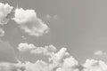 White cloud with grey sky texture background Royalty Free Stock Photo