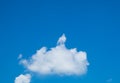 White cloud group on sky Royalty Free Stock Photo
