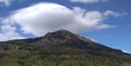 White clouds above the charming Ungaran Mountain