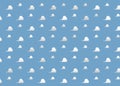 White clouds on blue sky background