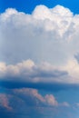 Clouds on a background of blue sky Royalty Free Stock Photo