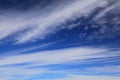 White clouds blue sky background Royalty Free Stock Photo