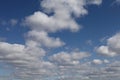 White clouds and blue sky beautiful timelapse