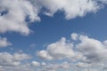 White clouds and blue sky beautiful timelapse