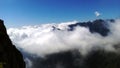 Clouds meet mountains