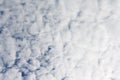 White clouds sky sunny day background Royalty Free Stock Photo