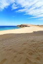 white coast lanzarote spain people Royalty Free Stock Photo