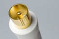 White coaxial cable Royalty Free Stock Photo